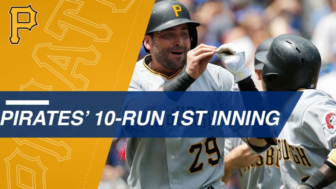 Pirates score 10 runs in the opening frame All The Kingz